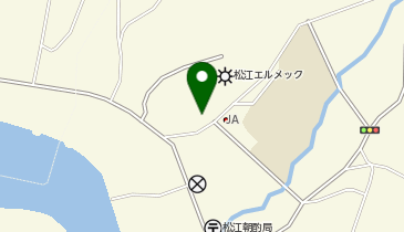 松江市 朝酌公民館の地図画像