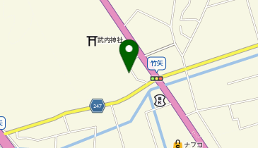 松江市 竹矢公民館の地図画像