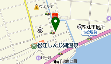 島根県婦人会館の地図画像