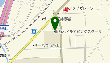 松江浜乃木自動車教習所の地図画像