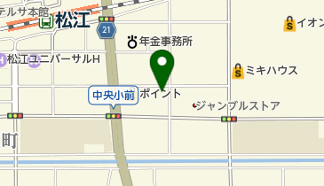 坪内珠算学校の地図画像