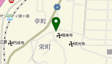 多久和金物有限会社の地図画像