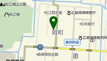 中西金物店の地図画像