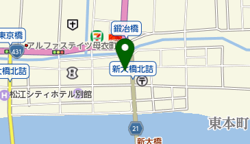 島田修吉商店の地図画像