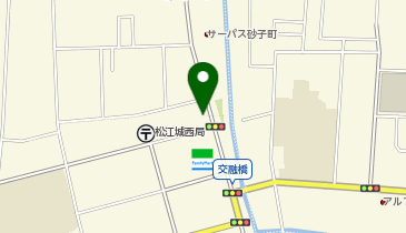 松江ルーテル教会の地図画像