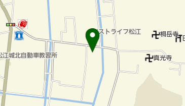 生長の家松江道場の地図画像