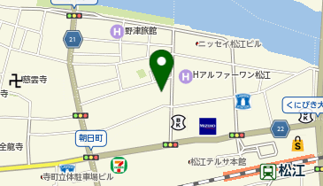 株式会社鳥取銀行 松江支店の地図画像