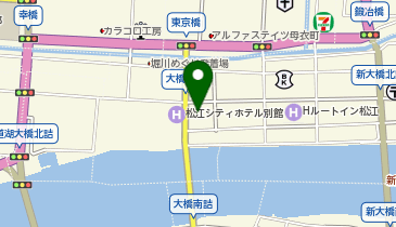 健康保険組合連合会島根連合会の地図画像