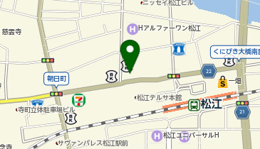 株式会社ニチイ学館松江支店の地図画像