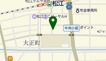 島根県医療労働組合連合会の地図画像