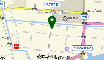 日本民主青年同盟島根県委員会の地図画像