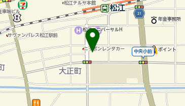 民進党島根県総支部連合会の地図画像