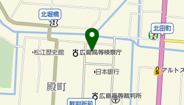 島根県弁護士会の地図画像