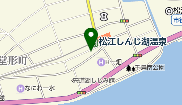 私鉄中国地方労働組合一畑電鉄支部の地図画像