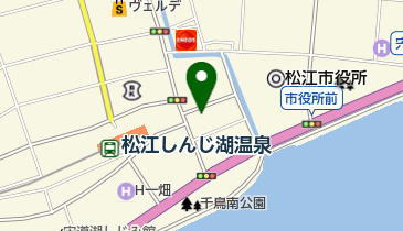 平和フォーラムしまねの地図画像