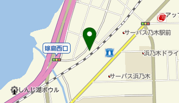 アザレ化粧品島根本舗の地図画像