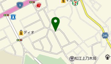 アイビー化粧品の地図画像