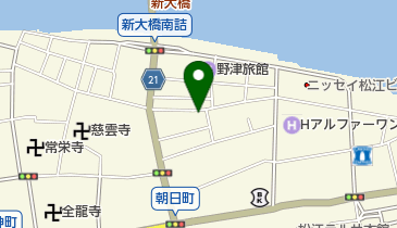 森岡酒店の地図画像