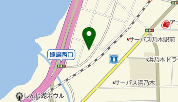 有限会社昌子商店の地図画像