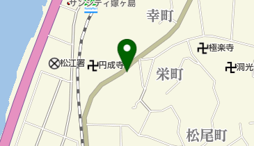 松島屋有限会社の地図画像