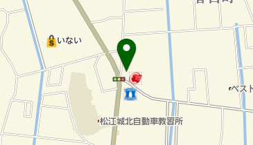 フルカワ自転車店の地図画像