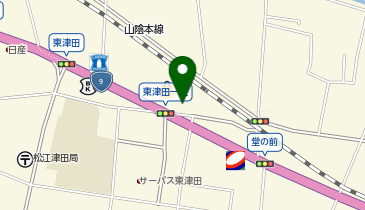 ダックス株式会社松江店の地図画像