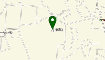 安楽寺の地図画像