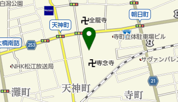 円照寺の地図画像