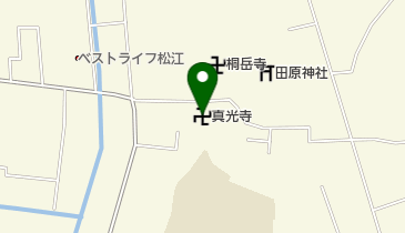 真光寺の地図画像