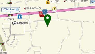 常喜寺の地図画像