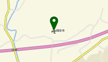 清安寺の地図画像