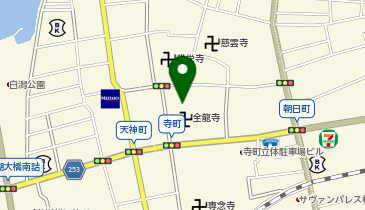 龍昌寺の地図画像