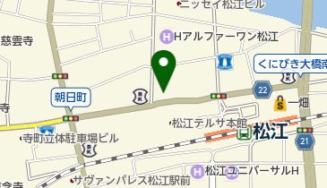大和証券株式会社松江支店の地図画像