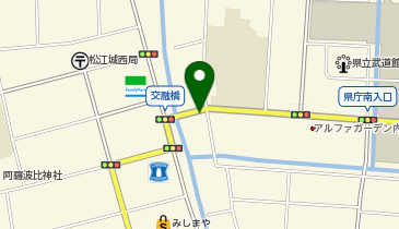 安達食料品店の地図画像