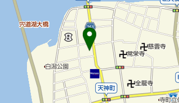 田中ふとん店の地図画像