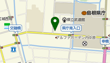 株式会社中国新聞社松江支局の地図画像