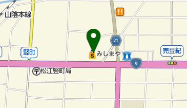 みしまや 本部の地図画像