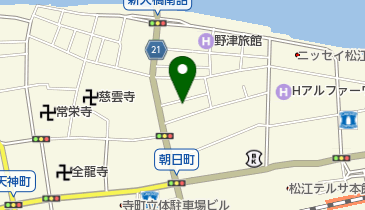 緋恋歌の地図画像