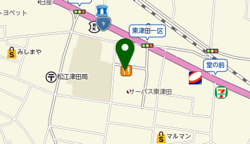 アーク運転代行の地図画像