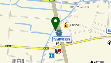 天狗堂の地図画像