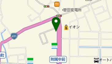 有限会社サンランド釣具店の地図画像