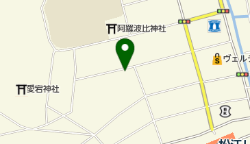 井川燃料店の地図画像