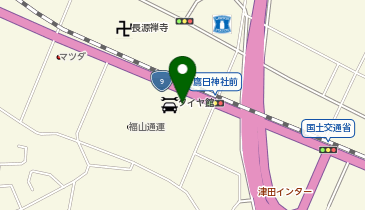 山陽薬品株式会社島根支店の地図画像