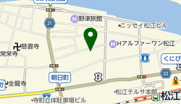 ラウンジ和花の地図画像