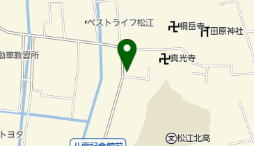 こうもと美容室の地図画像
