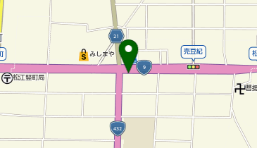 紫苑美容室の地図画像