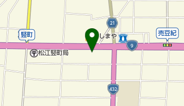 美容室ウィッチの地図画像