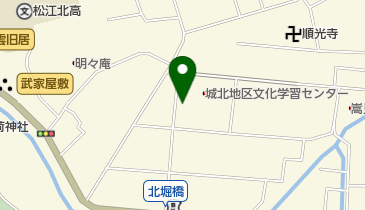 むらかみ美容室の地図画像