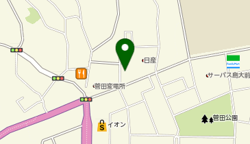 美容室Smileの地図画像