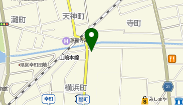 ウサギヤ洋装店の地図画像